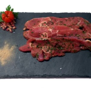 CHULETILLAS DE PAVO AL AJILLO