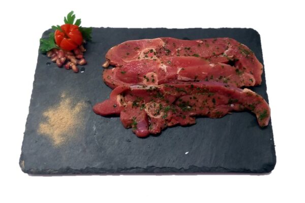 CHULETILLAS DE PAVO AL AJILLO