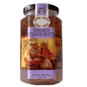 CONFITURA DE PÉTALOS DE VIOLETA