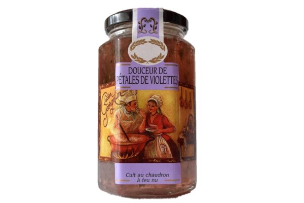 CONFITURA DE PÉTALOS DE VIOLETA