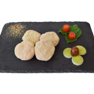 HAMBURGUESITAS DE POLLO CON QUESO